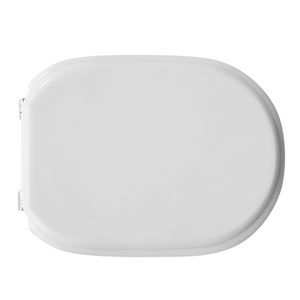 ฝารองนั่งชักโครก รุ่นคาตาลาโน คานโววา ทรง 6 สีขาว ยาว 50.5 ซม. กว้าง 37.5 ซม. - Product Image 1