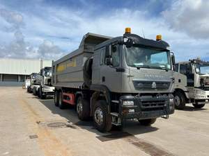 รถบรรทุกหนักมือสอง Sinotruk HOWO TX 8X4 ขนาด 40 ตัน ยูโร 3 351-450 แรงม้า สำหรับขนส่งในงานเหมืองในแอฟริกา - Product Image 3
