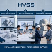 Conception robuste pour centrales nucléaires, installation, soudage, découpe, qualité supérieure, certifiée ISO9001/14001, Tier 1, chinoise