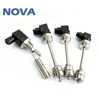 Interruptor de Nivel de Flotador de Acero Inoxidable Industrial NOVA para Tanque de Aceite Lubricante, Sensor de Nivel