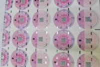 Papel de marca de agua Esqueletizado personalizado para impresión segura de documentos oficiales y uso de autenticación de certificados