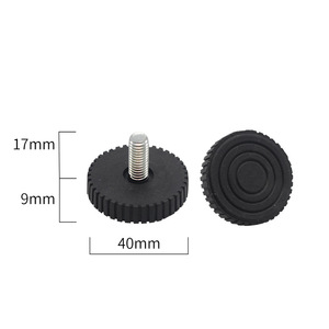 Furniture Accessory Factory Supplies Adjustable Plastic Feet Ground Textured Edges Connectors <b>Shelf</b> Supports GQK GN25063009 High - Product Image 4
