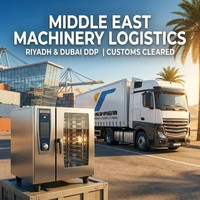 Agent DDP Premium Mer-Air Chine-Arabie Saoudite, EAU, Dubaï, Moyen-Orient pour Machines à Café Commerciales Haut de Gamme et Équipements de Café