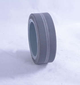 Neumático Sólido Antimarcas 230x80 para Plataformas Elevadoras de Tijera DingLi JCPT0607 - Product Image 1