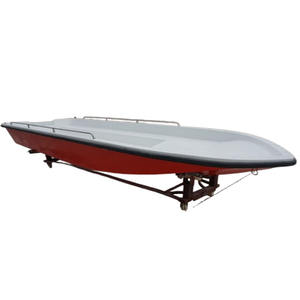 Venta al por mayor de alta calidad 5,2 m de fibra de vidrio naranja Barco de asalto precio de fábrica Barco de Rescate Rápido lancha rápida - Product Image 3