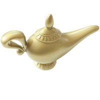 Accessoires de déguisement de génie Simulation de lampe pour Halloween Modèle d'accessoires de mythologie en plastique pour décorations de fête