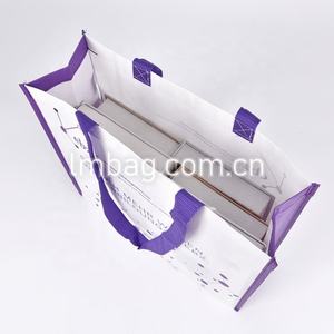 Bolsas laminadas personalizadas Bolsas laminadas de material reciclado no tejido con logotipo grande - Product Image 2