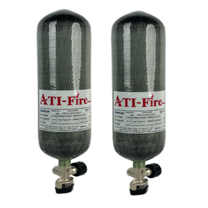 Appareil respiratoire autonome de lutte contre l'incendie ATI-FIRE, bouteille d'air 6,8 L, <span class=keywords><strong>SCBA</strong></span> pour pompiers, CE EN ISO - Product Image 1