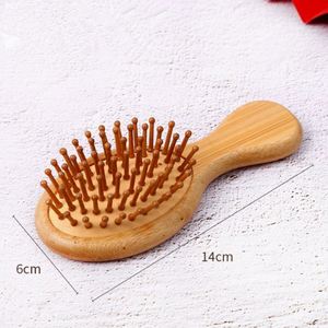 Portable Airbag Comb Eco Friendly Bamboo Paddle <b>Brush</b> for Bathroom Accessories - Product Image 6