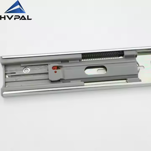 HAPAL 16 inç mutfak dolabı slayt raylar yumuşak yakın 45kg yük 3 bölüm rulman slayt koşucular için mobilya - Product Image 3