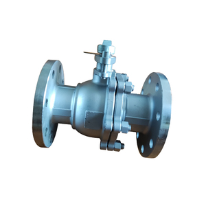 OEM SS304 316 Electric Flanged Ball Valves Soft-<b>sealed</b> On-off Type Ball Valves AC220V Flanged Ball Valve Actuator - Product Image 1