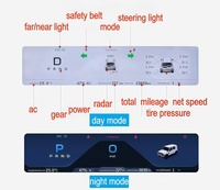 Pantalla LCD de 11.26 Pulgadas para Panel de Instrumentos de Automóvil, Actualización de Pantalla Digital para el Tablero de Instrumentos, Pantalla LCD para Chery Icar V23