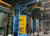 Machine de sablage de type tunnel, Machine de sablage à mailles, Machine de sablage par billes
