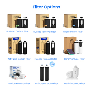 Nuevo Sistema de Filtro de Agua <span class=keywords><strong>por</strong></span> <span class=keywords><strong>Gravedad</strong></span> para Encimera con Diseño Patentado, Filtración de 3 Etapas, Acero Inoxidable 304, para Uso en Exteriores, Autocaravanas y Hogar - Product Image 3