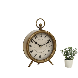 Horloge murale en laiton, mouvement silencieux, design moderne lumineux, décoration de luxe pour salon et chambre à coucher, artisanat Tajdaar - Product Image 1