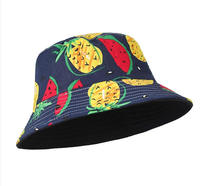Chapeau de pêcheur réversible en coton double face, casquette de soleil pour la pêche en plein air, le camping, la randonnée, la plage, les vacances d'été, les voyages