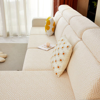 Nouveau Housse de Canapé Universelle Anti-Usure 2023, Housse de Coussin Extensible de Remplacement pour Canapé, Antidérapante en Forme de L