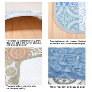 Alfombrillas japonesas con estampado personalizado, lavables, de diseñador de marca personalizada, modelo 2017 - Product Image 5