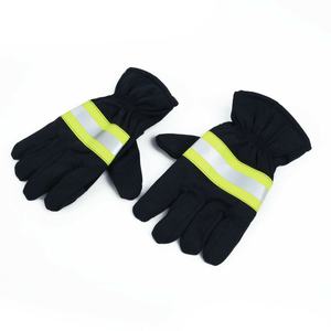 Guantes de Seguridad Reflectantes 3C para Protección Contra Incendios, de Cuero, Resistentes al Fuego y al Calor, Antideslizantes, para Bomberos - Product Image 5
