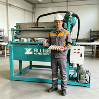 Klein formaat, hoogwaardige automatische machine voor het maken van eiertrays met gerecycled pulp voor gebruik in de eierkartonnenindustrie, milieuvriendelijk