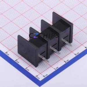 KF65S-11.0-3P Barrier Terminal Block Through hole Component (THT),P=11mm Connector Two Sides 11mm 1x3P Straight Pin - Product Image 2