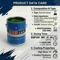 Revêtement liquide acrylique polyuréthane bicomposant Wolong brillant pour une protection longue durée résistante aux intempéries des ponts