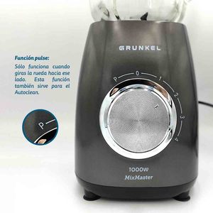 Frullatore Grunkel MixMaster 1000W con caraffa da 1,5L e 5 impostazioni di velocità per frullati e succhi - Product Image 3