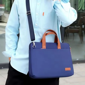 Étui pour ordinateur portable de 15,6 pouces et 14,1 pouces, imperméable, avec bandoulière, anti-rayures, pour femmes et hommes - Product Image 1