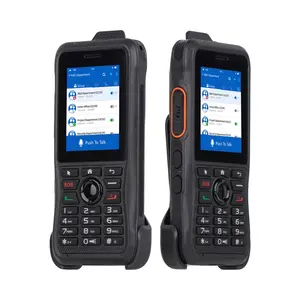 La radioafición T310 4G Android red de radio con SOS WIFI NFC BT función walkie-talkie de mano para bomberos