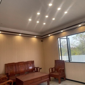 Sang Trọng Xách Tay Prefab Modular Nhà Bền Chống Cháy Vật Liệu Thép Thân Thiện Với Môi Dễ Dàng Hoạt Động Bên Ngoài Của Apple Cabin - Product Image 5