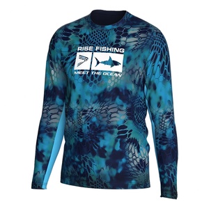 Vêtements de pêche en mer à séchage rapide avec protection UV, vêtements de protection solaire pour la pêche et la chasse - Product Image 1