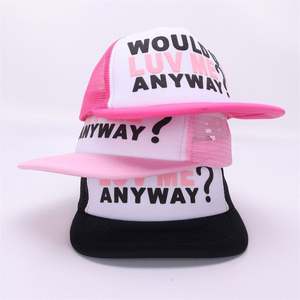 Venta al por mayor de gorras de camionero de campo con logotipo impreso personalizado transpirable bordado 5 paneles esponja sombreros de red trasera para el verano - Product Image 3