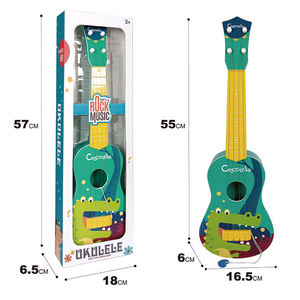 Juguete Musical Educativo para Niños, Ukelele de 4 Cuerdas, Guitarra Electrónica de Plástico para Niños - Product Image 5