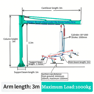 Elevador Neumático de Ventosas Marca <span class=keywords><strong>WANKA</strong></span>, Capacidad de Carga de 300kg-500kg, Grúa para Paneles de Yeso, Placas de Piedra y Paneles de PVC - Product Image 4