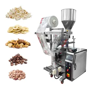 Automatic snack popcorn cashew nuts seeds beans peanut small grain packing machine