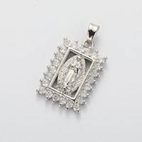 Pendentif de collier DIY haut de gamme au design personnalisé, mignon, transfrontalier, en cuivre écologique plaqué or/argent, micro-pavé