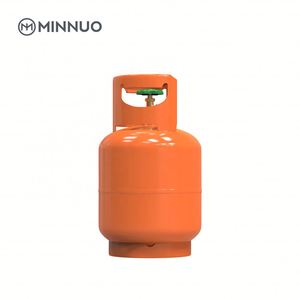OEM Disponible ISO Estándar 12LB 5kg Industrial LPG Cilindro de gas para Dominicana - Product Image 6