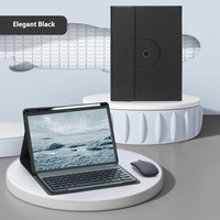Casing pelindung Tablet Samsung Galaxy ytab, S6 10.4 inci TPU, penutup Keyboard berputar, Slot pena, rotasi 360 derajat