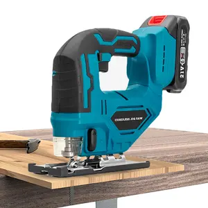 Reasonable Price Brushless Jig Saw Set Rechargeable Cordless Lithium Electric Curve Saws Wood Curved Cutting Machine