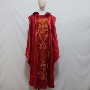 Casulla Vintage para Sacerdote, Túnica Bordada, Vestimenta, Capa, Sotana para Mujer, Halloween, Pastor, Celebrante, Monje, Oración - Product Image 6