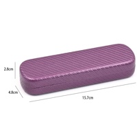 Étui rigide pour lunettes de lecture Bestpackaging, étui pour lunettes optiques, étui fin en cuir PU rigide en métal avec logo personnalisé