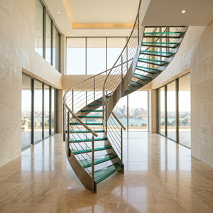 Escaliers en acier sûrs et durables pour les hôtels, les maisons d'hôtes, les centres commerciaux et les immeubles à appartements <span class=keywords><strong>de</strong></span> Sydney, faciles à installer. - Product Image 6