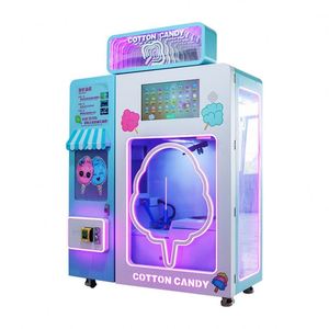 Nouvelle conception de machine à barbe à papa commerciale intelligente entièrement automatisée multi-saveurs à haute efficacité - Product Image 5