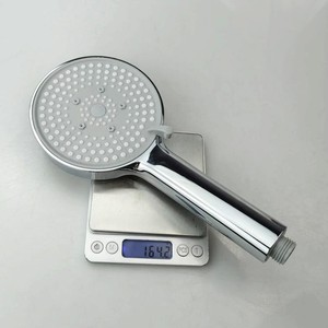 Doccetta a pannello grande cromata con 5 modalità regolabili, ugelli in silicone anti-intasamento, flusso d'acqua super potente per il bagno - Product Image 5