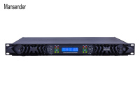 Amplificateur de puissance numérique Audio professionnel MS-41800 1U classe D 4 canaux 24000Watts haut watt pour amplificateur de puissance de caisson de basses