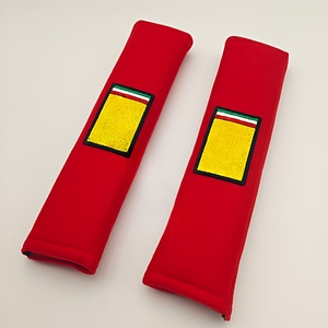 Pour <span class=keywords><strong>Ferrari</strong></span> <span class=keywords><strong>430</strong></span> 458 488 – Housse de ceinture de sécurité Racing 4 points avec coussinet de soutien d'épaule – 789215 – 100 % Neuf – Pièces intérieures de voiture de haute qualité - Product Image 2