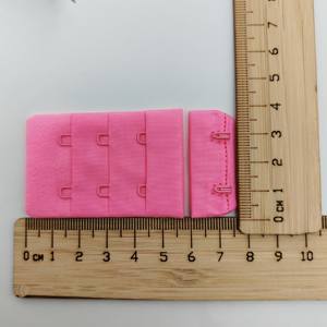 Crochet et boucle en métal pour soutien-gorge, vente en gros, extension de bretelles en nylon pour soutien-gorge, accessoires de fabrication, boucle réglable pour soutien-gorge - Product Image 3