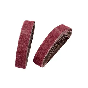 Chất Lượng Cao Nhôm Oxit 60 120 150 Grit Sanding Belt Cho Lectra Máy Cắt Máy Tính Đánh Bóng