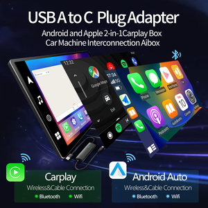 Adaptador CarPlay inalámbrico Meihua, suministro de fábrica, MirrorTouch, Control bidireccional, fácil de enchufar y reproducir, a C, para medios de coche - Product Image 2