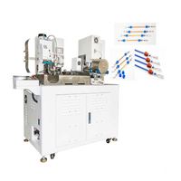 Machine entièrement automatique de découpe de câble de gaine à double extrémité dénudage sertissage terminal usure étanche insert de prise OEM